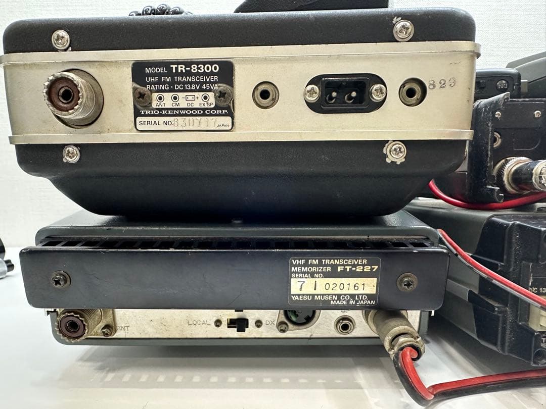 アマチュア無線機セット YAESU TRIO STANDARD