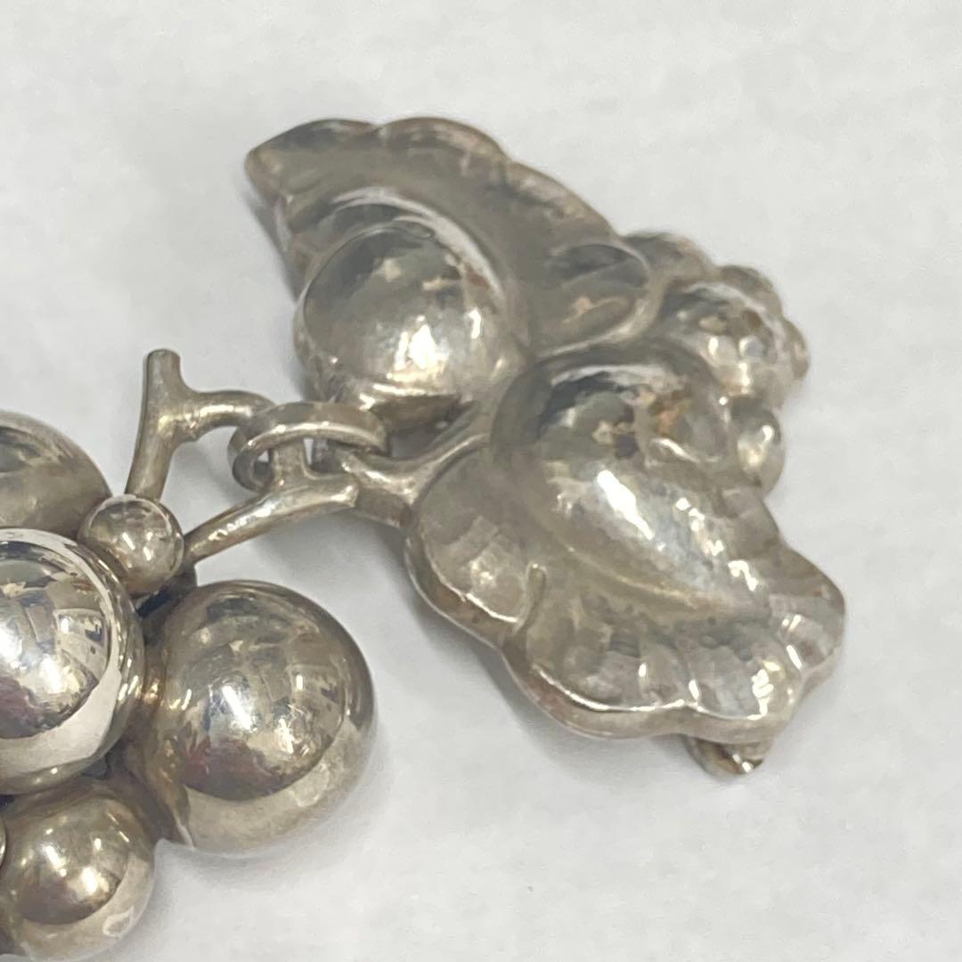 ジョージジェンセン グレープ　ブローチ