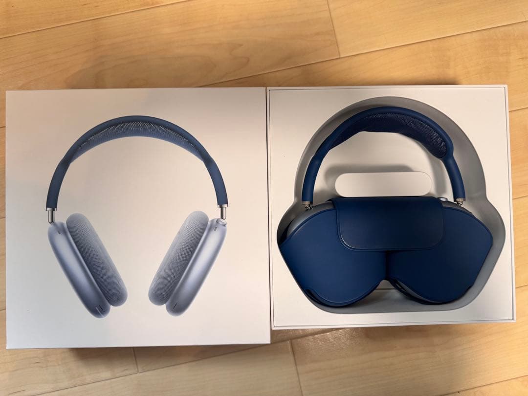 【美品】AirPods Max 第一世代　本体 スカイブルー