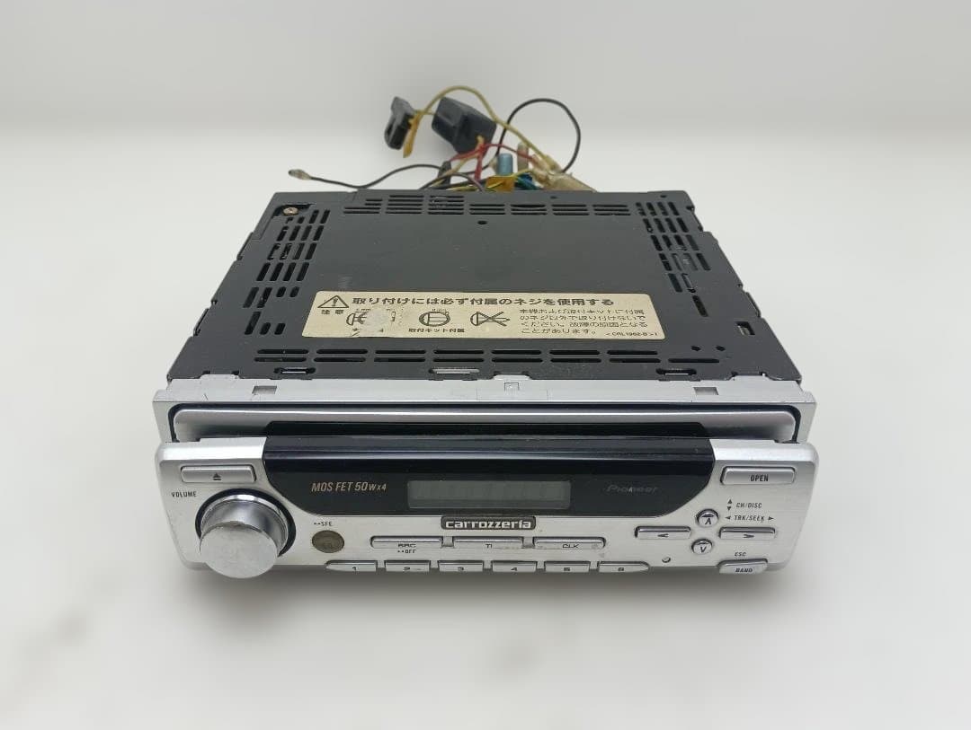 い*ち様 ジャンク！カロッツェリアデュアルスタイル1DINヘッドユニットMEH-