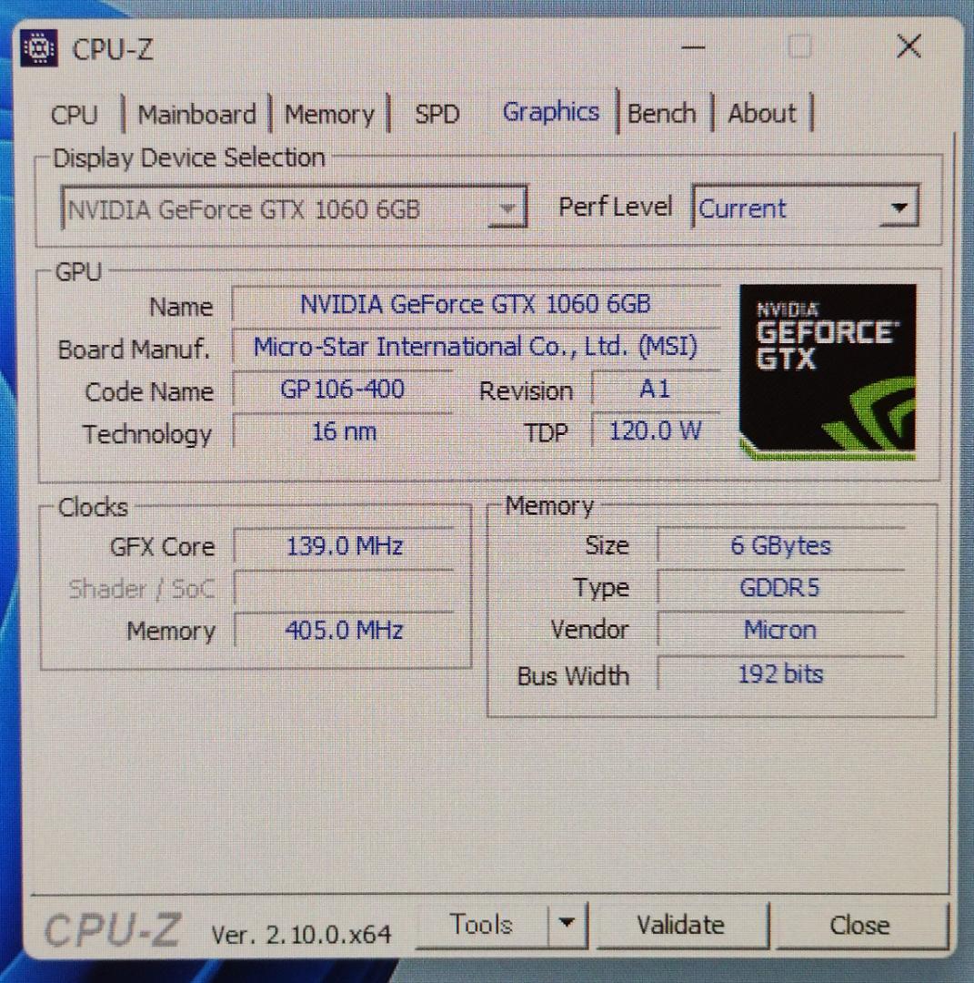グラボ/GTX1060 6GB/動作確認済み/FFベンチ完走/送料無料[4]