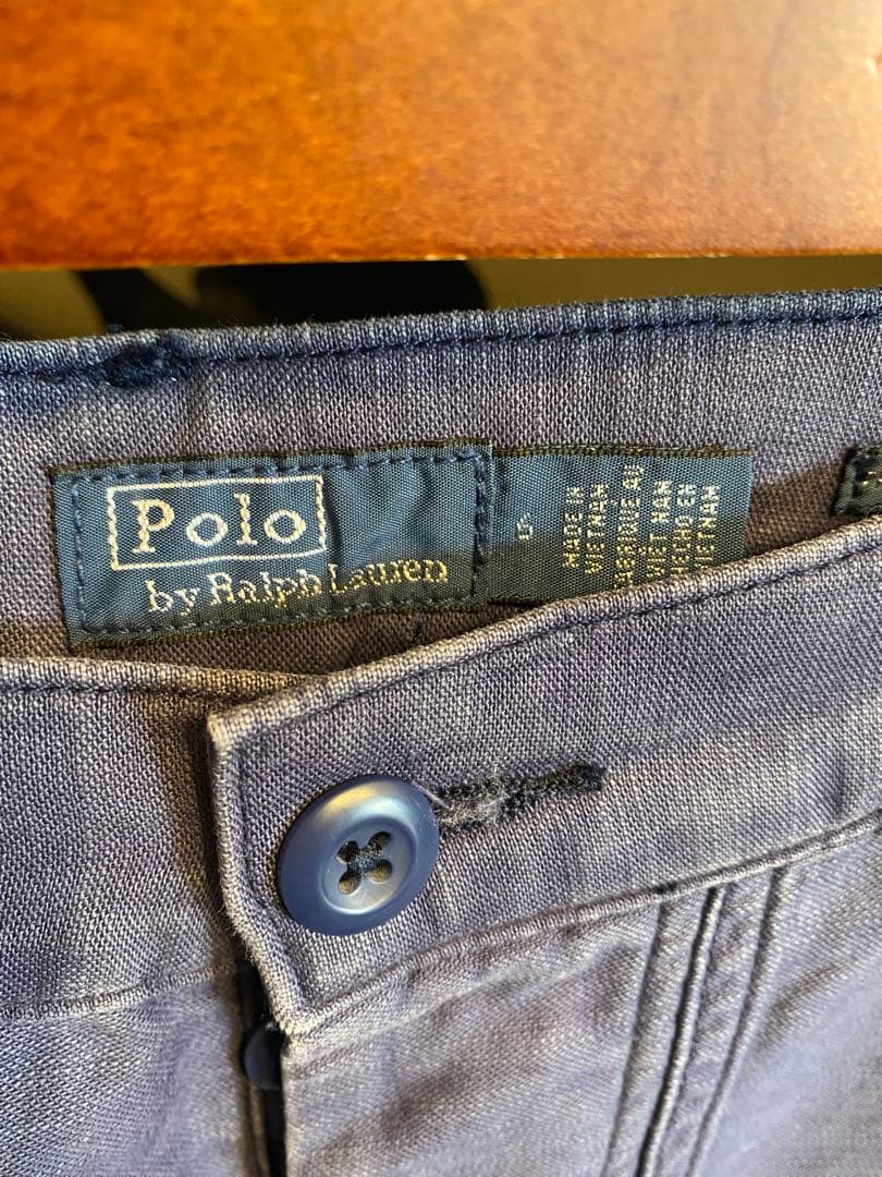 Polo by Ralph Lauren コットンベイカーパンツ 茄子紺