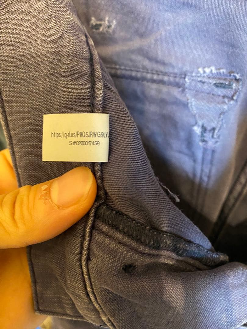 Polo by Ralph Lauren コットンベイカーパンツ 茄子紺