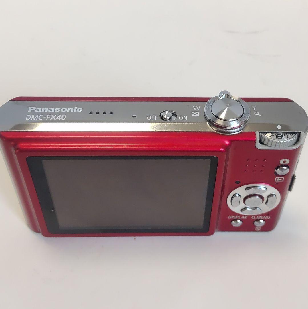 動作確認済み パナソニック LUMIX DMC-FX40 オールドコンデジ