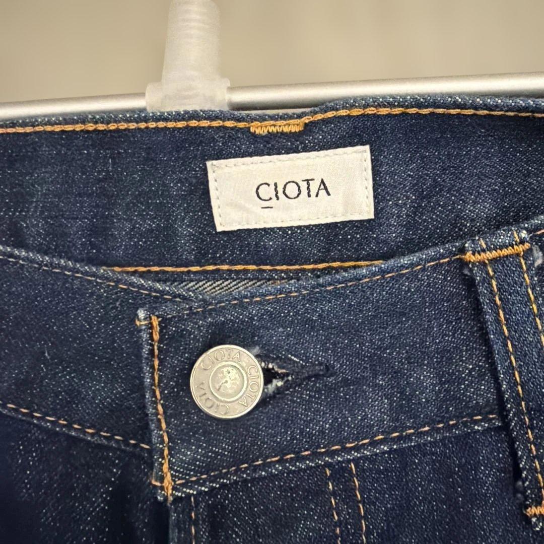 CIOTA ストレートデニム　PTM-1STB