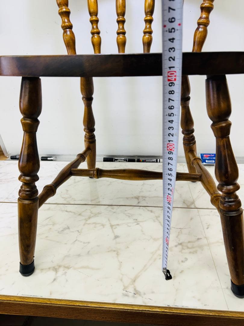 柏木工　ウィンザー　スピンドル　木製　ダイニングチェア　ビンテージ 椅子　軽量