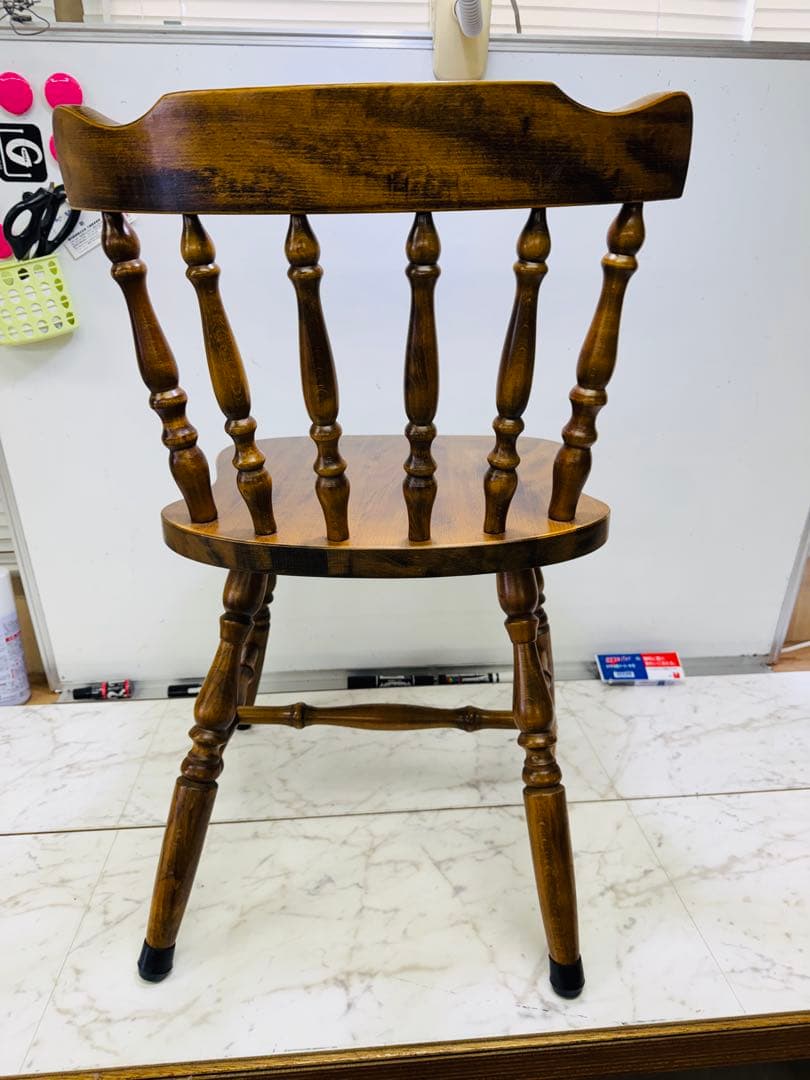 柏木工　ウィンザー　スピンドル　木製　ダイニングチェア　ビンテージ 椅子　軽量