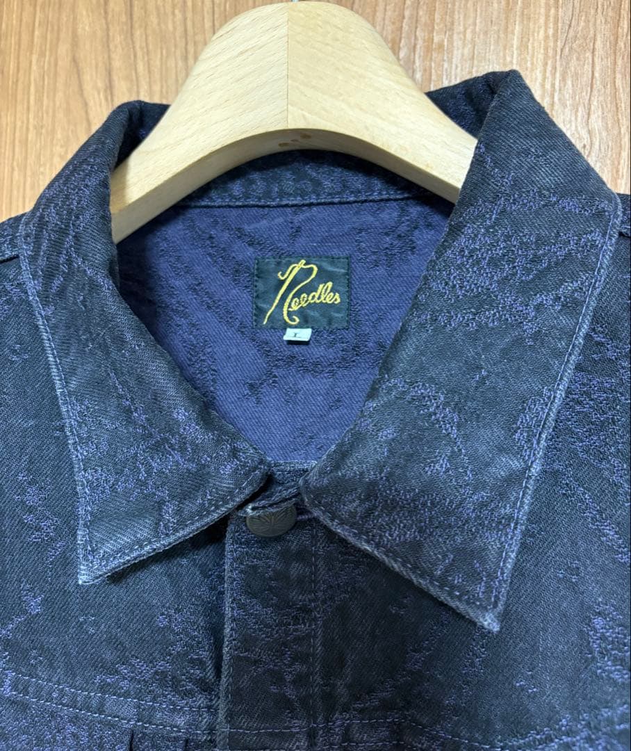 ハ*神様 NEEDLES M.W. JEAN JACKET デニムジャケット L