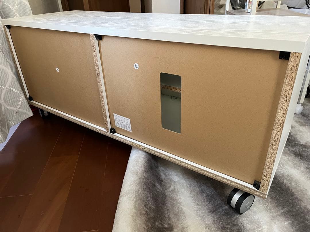 ニトリ ローボード ダイス 100 ホワイト テレビ台