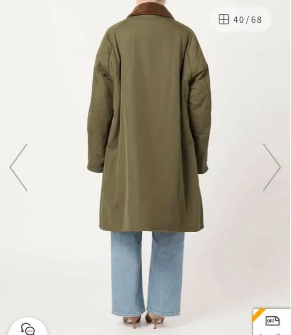 ⭐︎　FRAMeWORK＊Barbourバブアー　ミリタリーコート