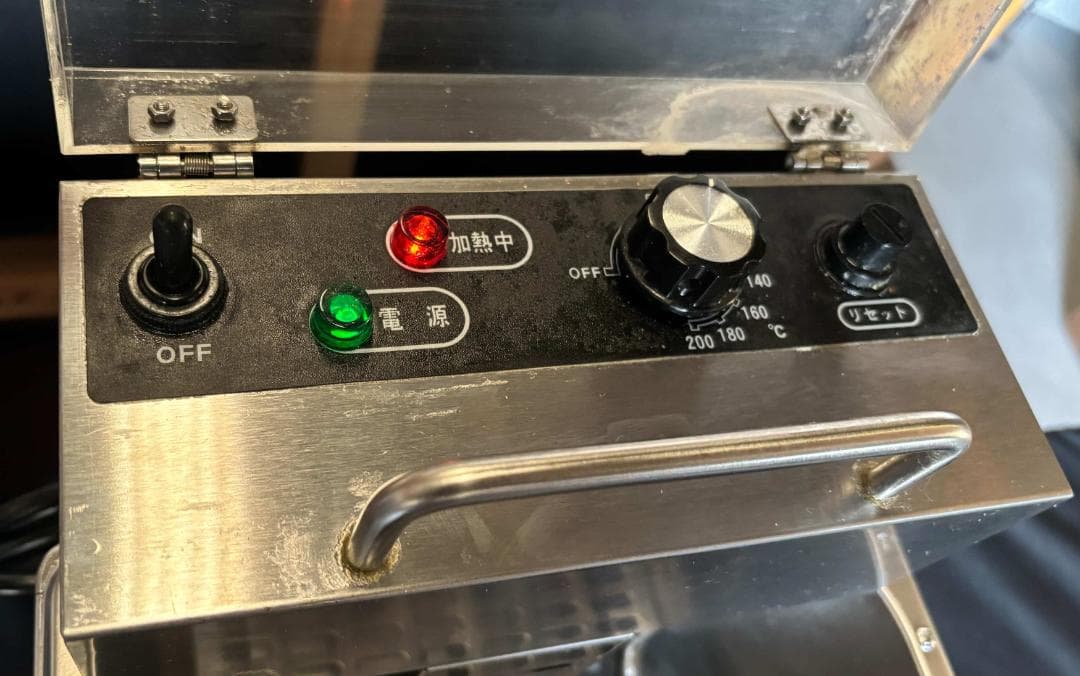 卓上電気フライヤー テンポス 業務用 TBEF-7 Used/美品