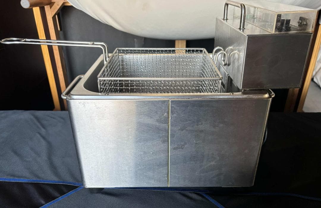 卓上電気フライヤー テンポス 業務用 TBEF-7 Used/美品