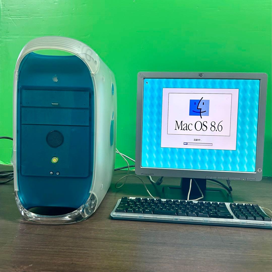 レアApple Power Macintosh G3本体と純正キーボード&マウス