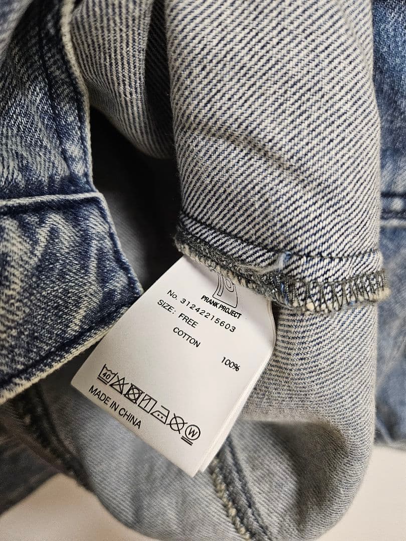 24Autumn PRE ORDER ジップデニムシャツ ブルゾン