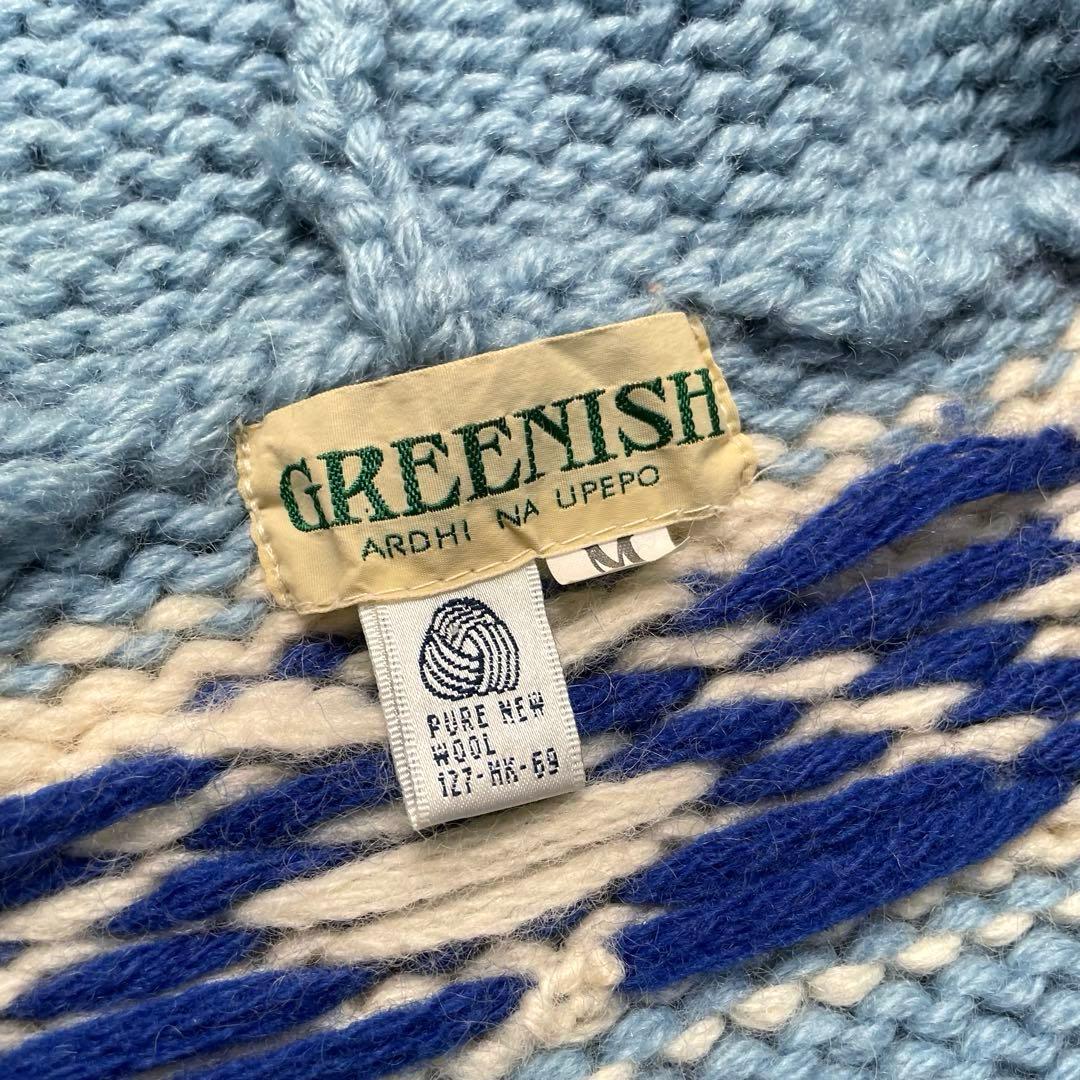 90s wool cowichan sweater “hoodie type”