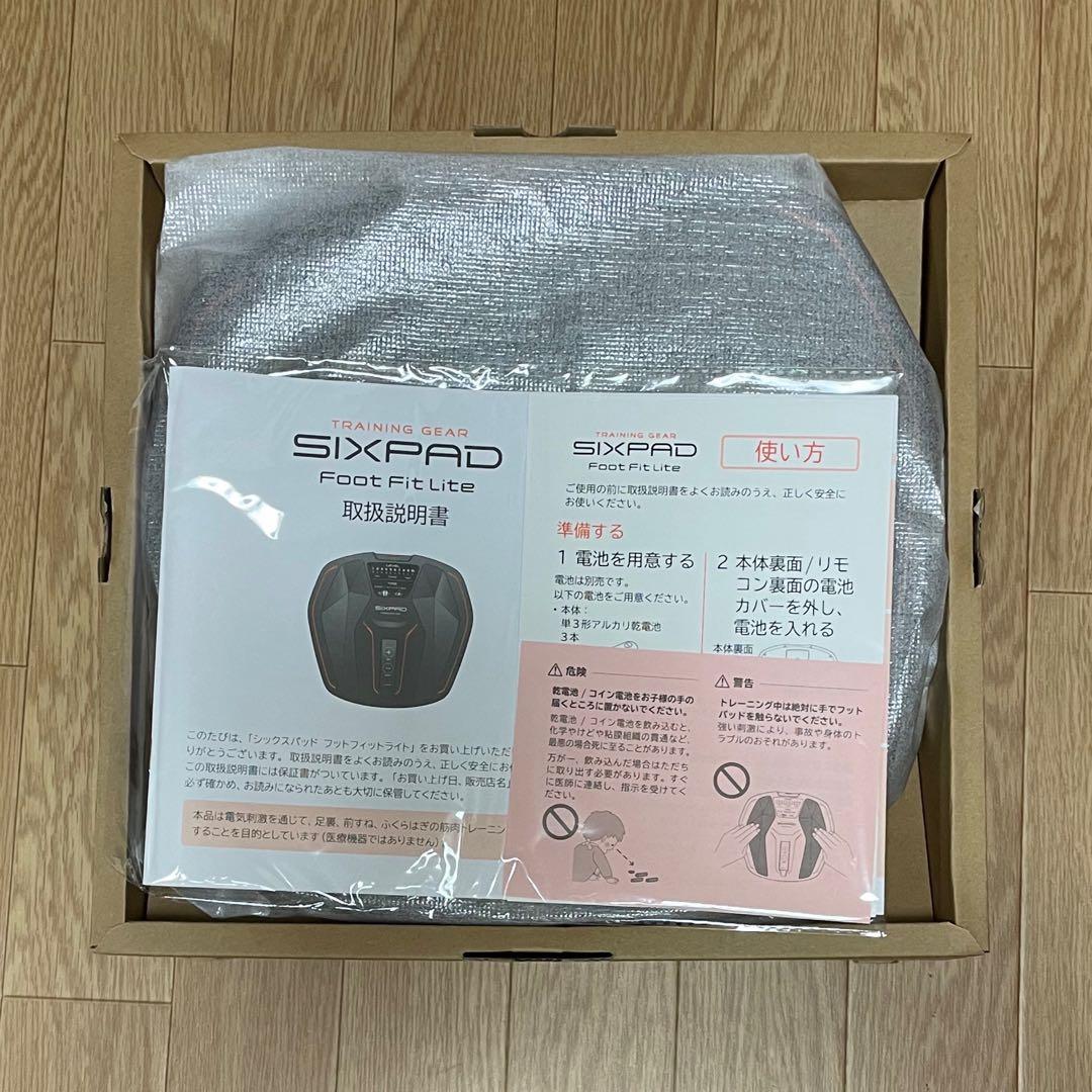 MTG シックスパッド フットフィットプラス リモコン付き SE-AG00