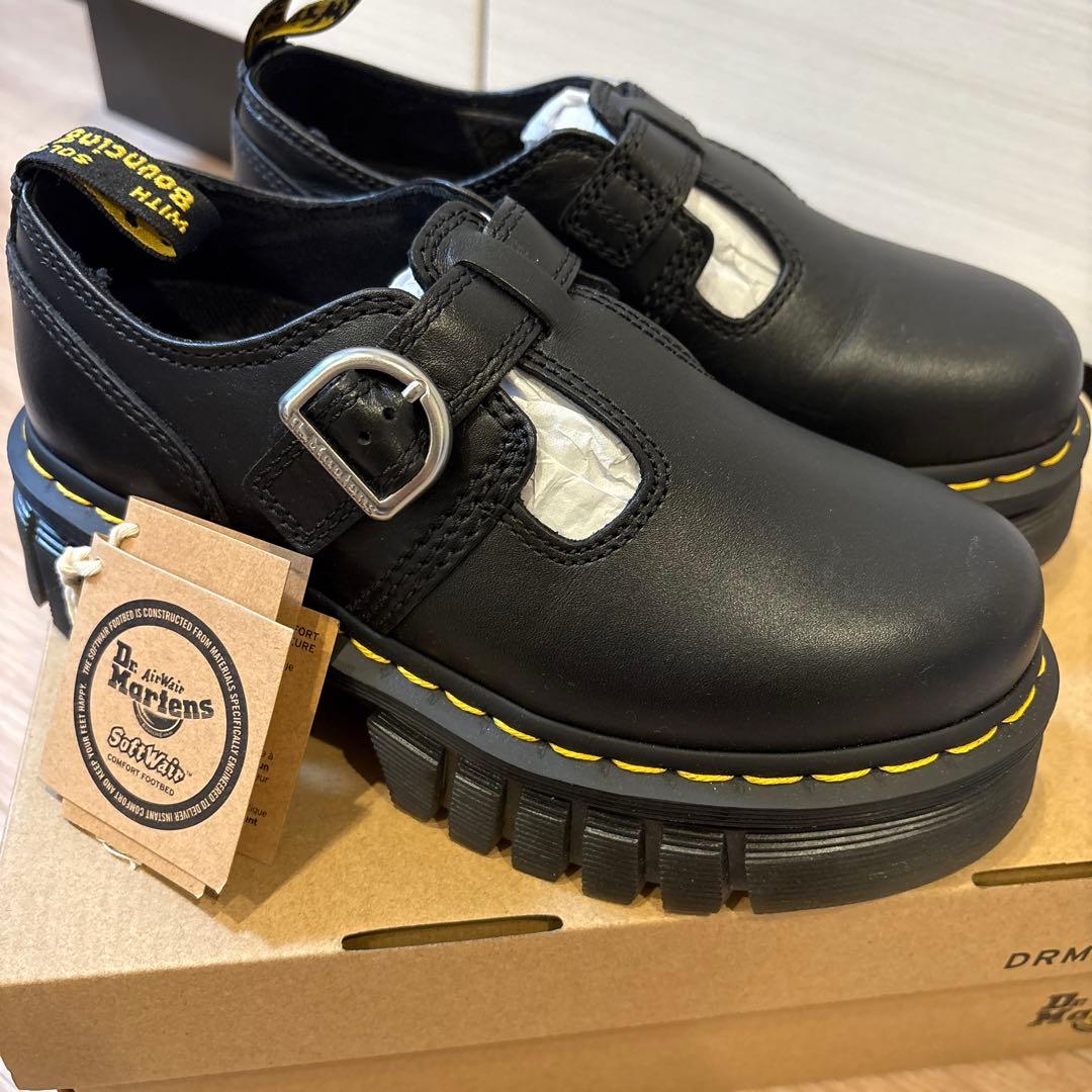 【23cm】ドクターマーチン　厚底　AUDRICK T BAR