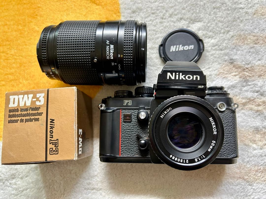 Nikon F3 一眼レフカメラ dw-3レンズ付き50mm f/1.8