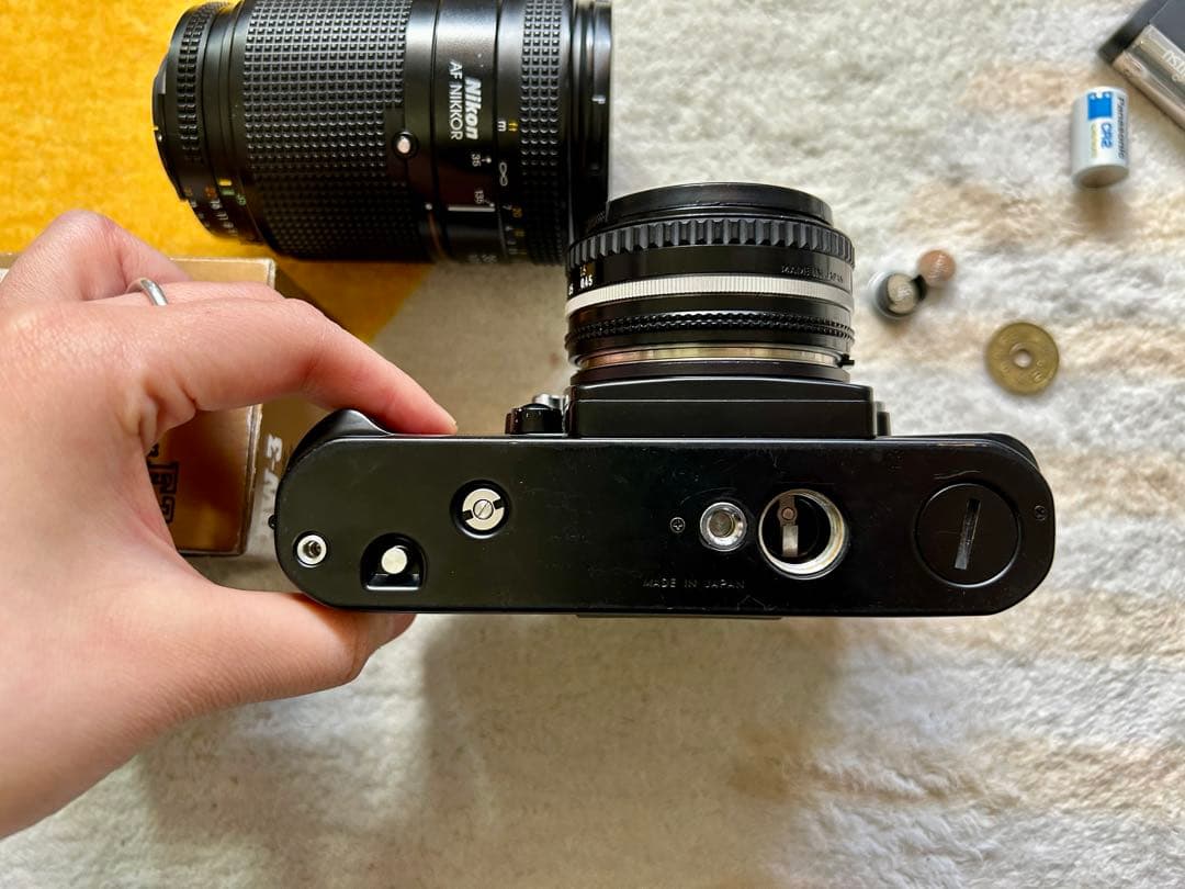 Nikon F3 一眼レフカメラ dw-3レンズ付き50mm f/1.8