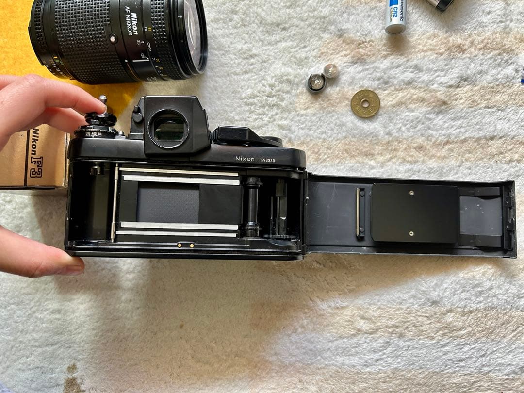 Nikon F3 一眼レフカメラ dw-3レンズ付き50mm f/1.8