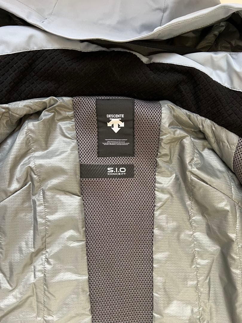 DESCENTE S.I.O スキーウェア グレー/オレンジ