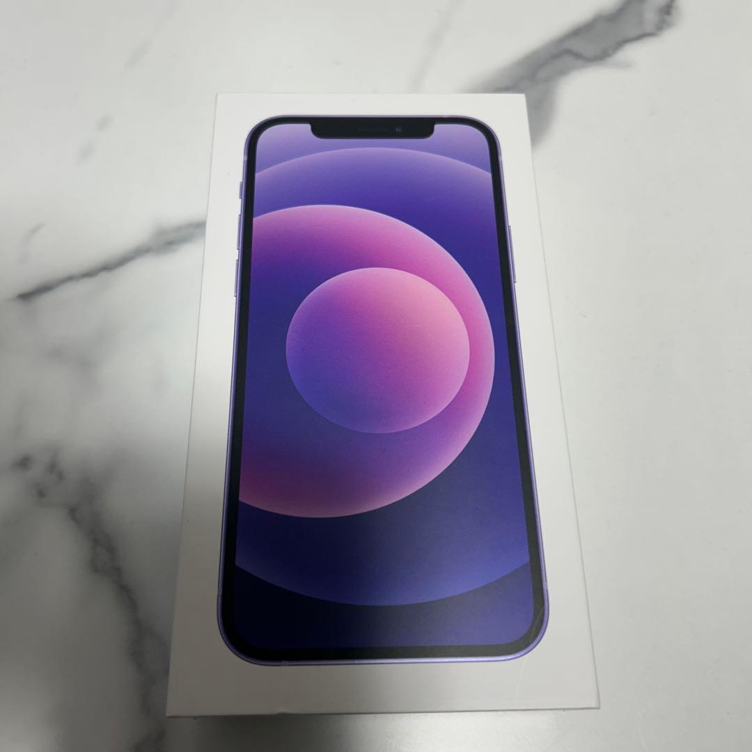 iPhone 12 256GB SIMフリー 画面割れあり パープル