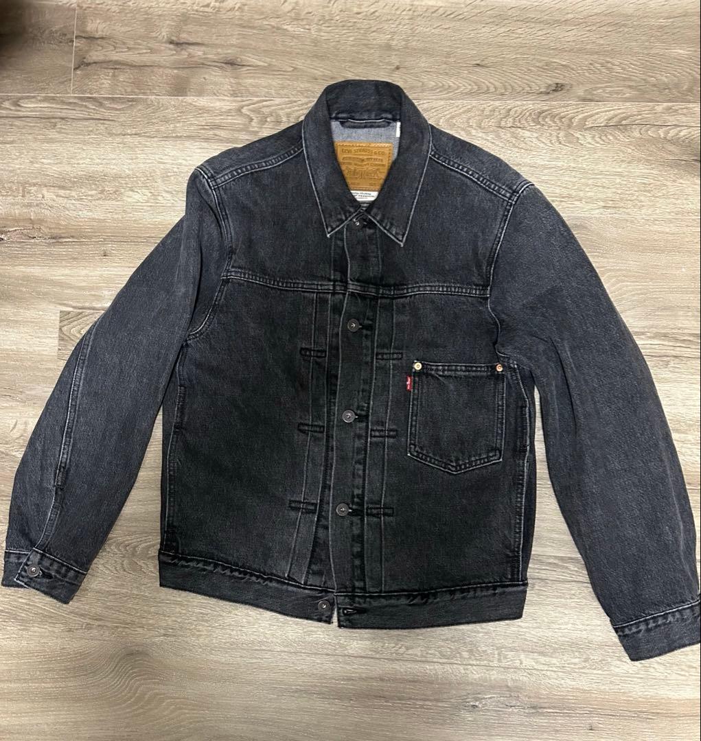 【美品】LEVI’S TYPE I トラッカージャケット ブラック 1st