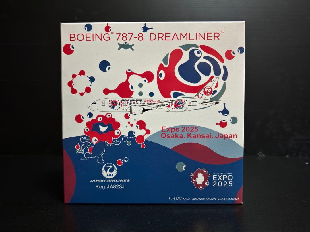 1/400 NGモデル JAL 787-8 JA823J 万博塗装