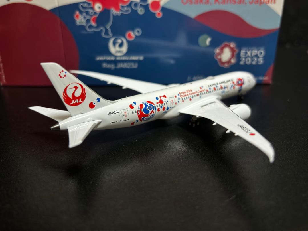 1/400 NGモデル JAL 787-8 JA823J 万博塗装
