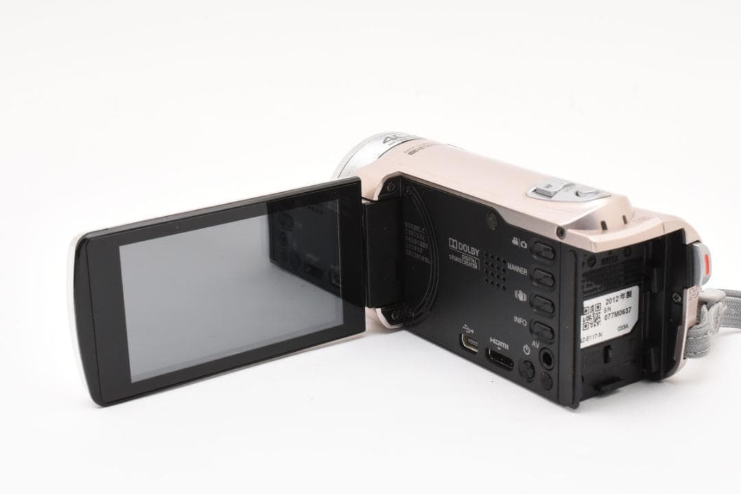 【美品】JVC Everio GZ-E117　ピンクゴールド　動作確認済
