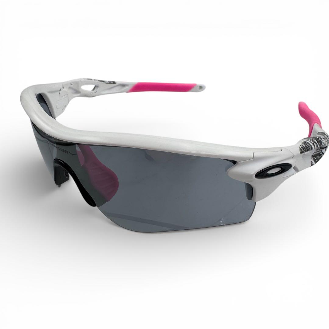 オークリー レーダーロック サングラス OO9206-02 ホワイト ピンク