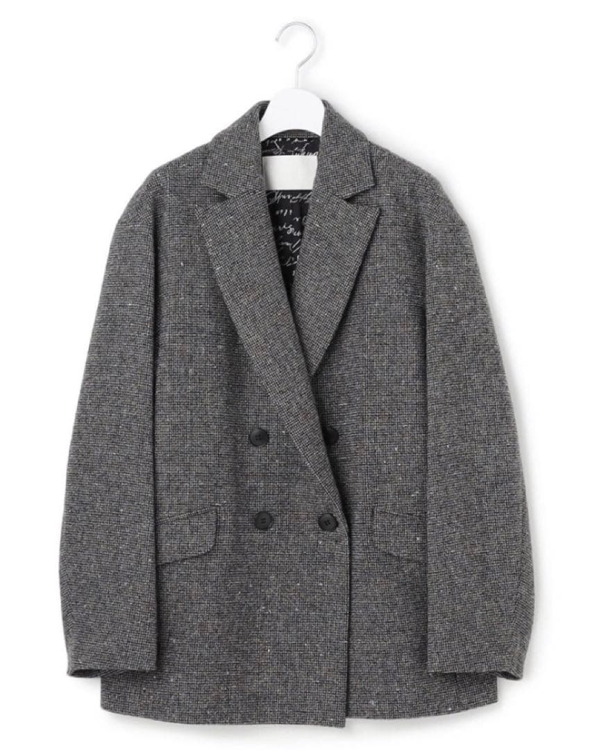 iCB完売【30th ANNIVERSARY】カラーネップツイード ジャコット
