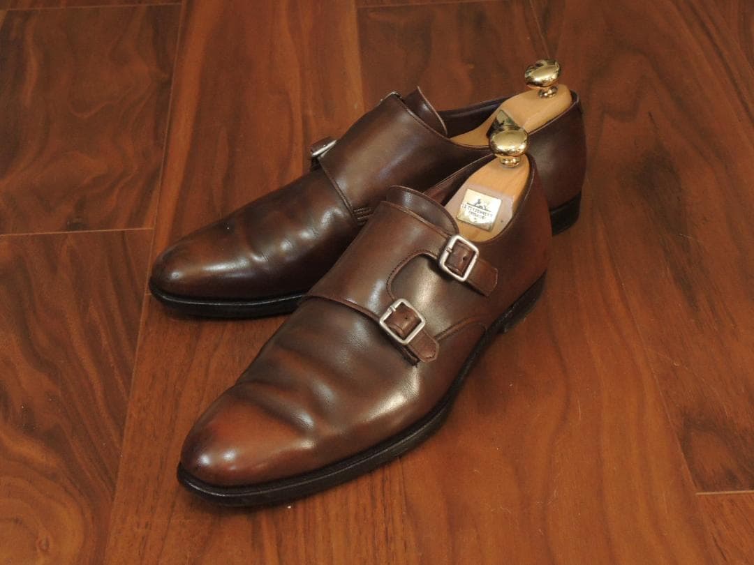 美品17万円　クロケットジョーンズ　最上位ハンドグレード　7.5　傑作Dモンク