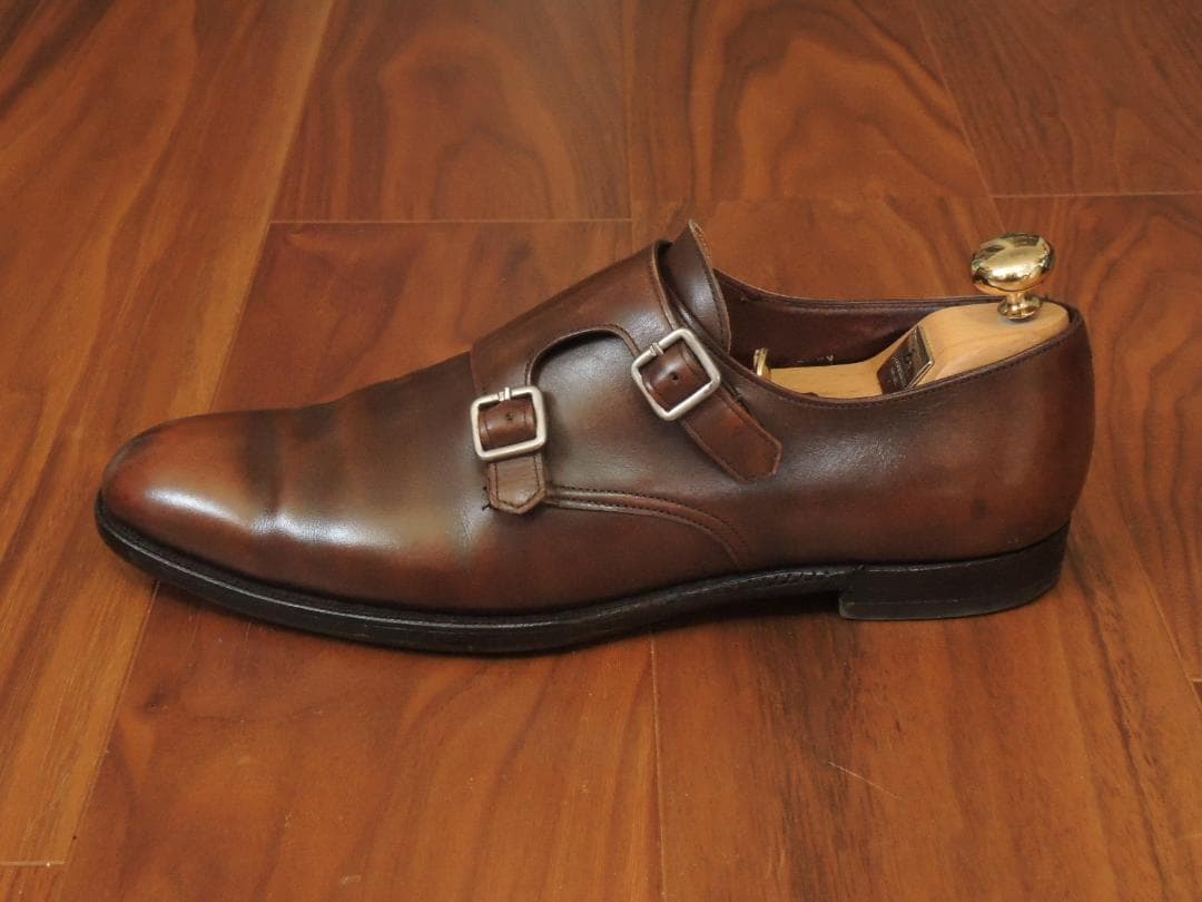 美品17万円　クロケットジョーンズ　最上位ハンドグレード　7.5　傑作Dモンク