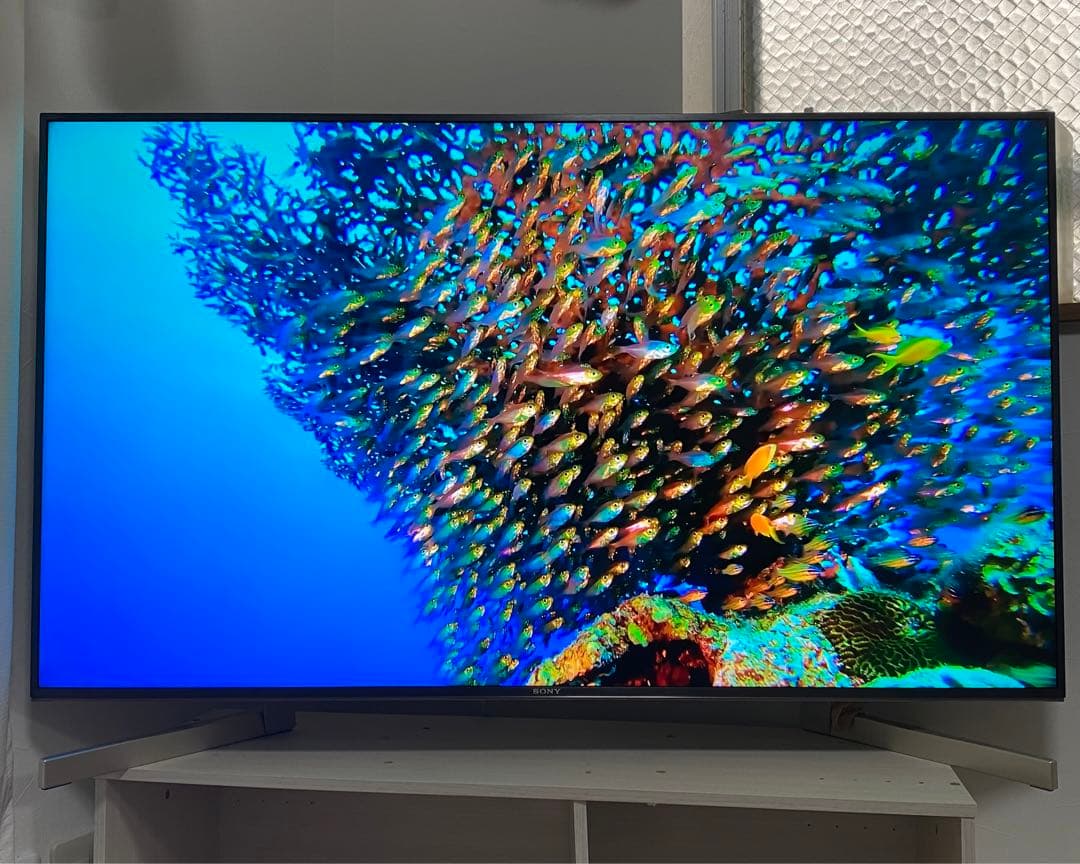 【美品】SONY 49インチ 4Kスマートテレビ KJ-49X9000F