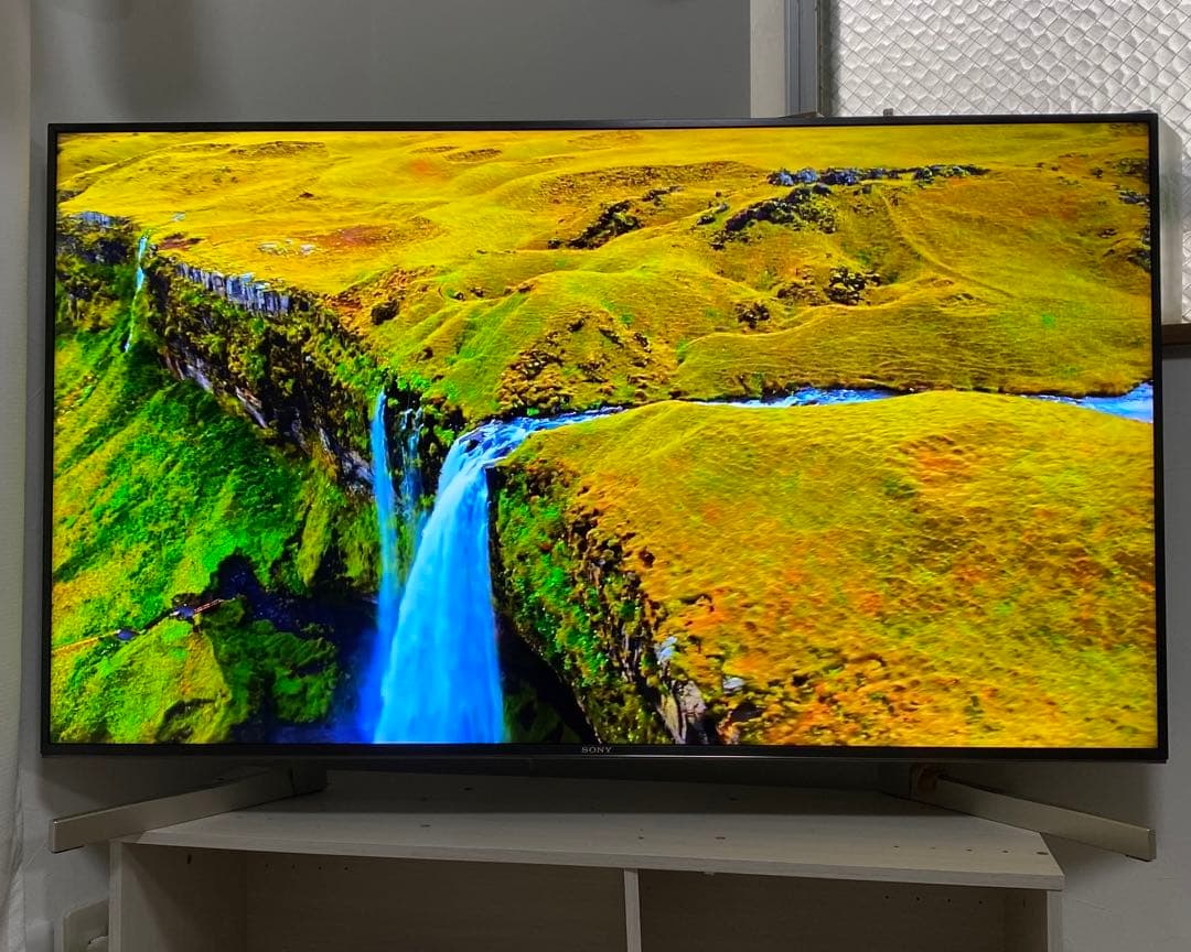 【美品】SONY 49インチ 4Kスマートテレビ KJ-49X9000F