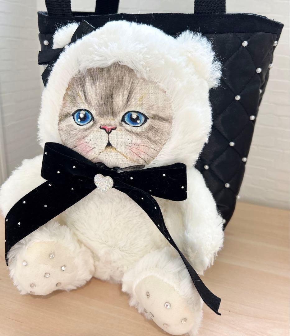 m*e様 コヤンイサムチョン ルミちゃん パールトートバッグ