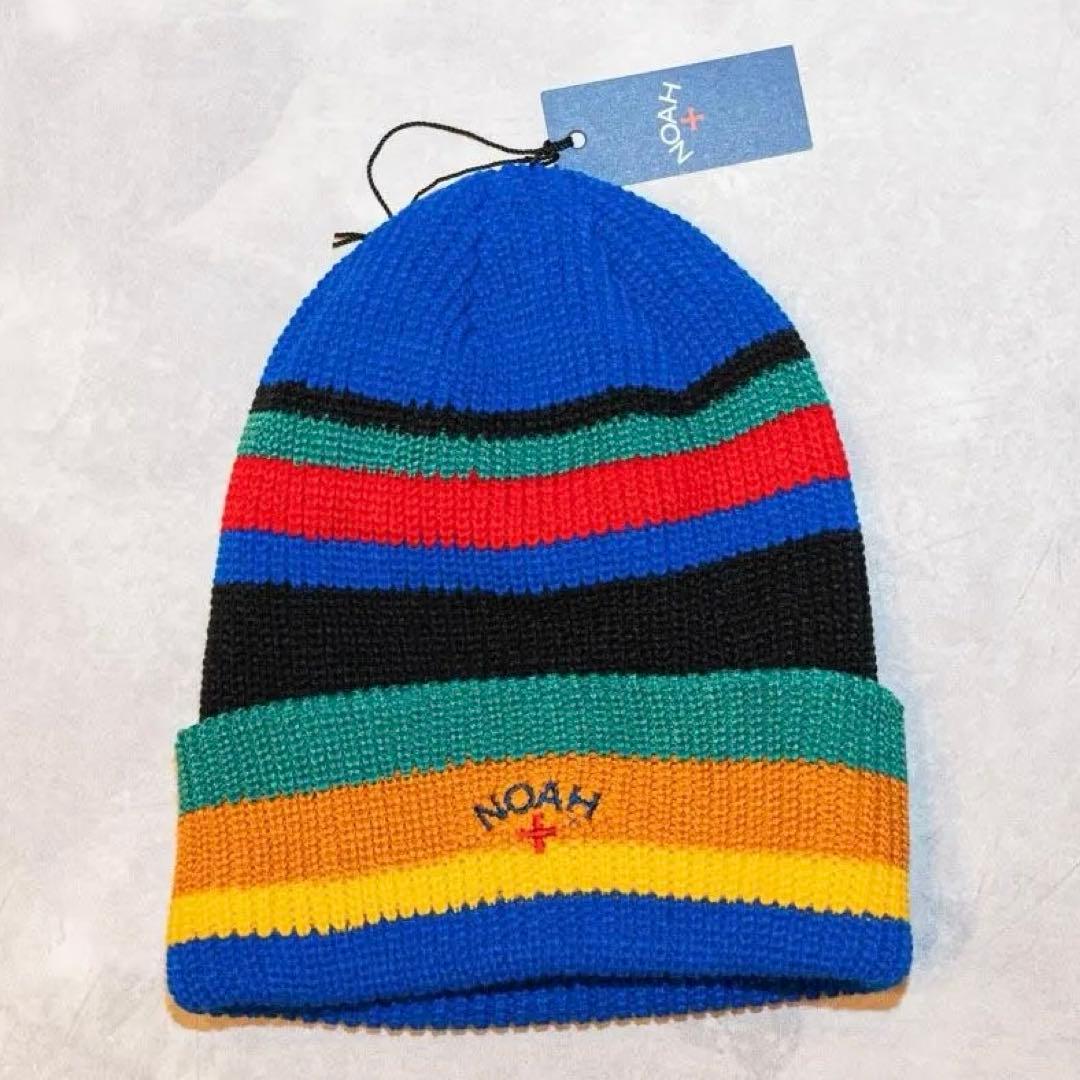 新品　NOAH ノア　ストライプビーニー