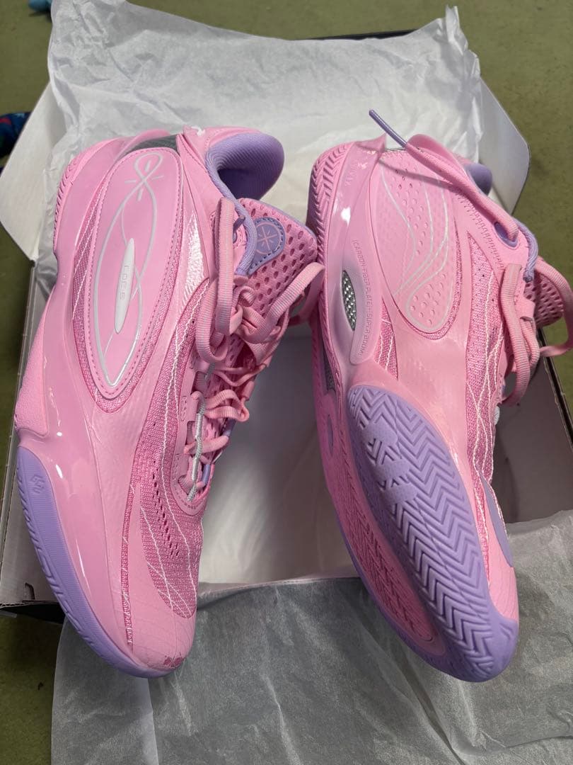 Wade 808 5 Ultra 桜 ピンク バスケットボールシューズ