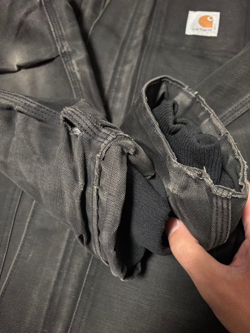 Carhartt トラディショナル　コート 　黒　カーハート　XL ハチノス