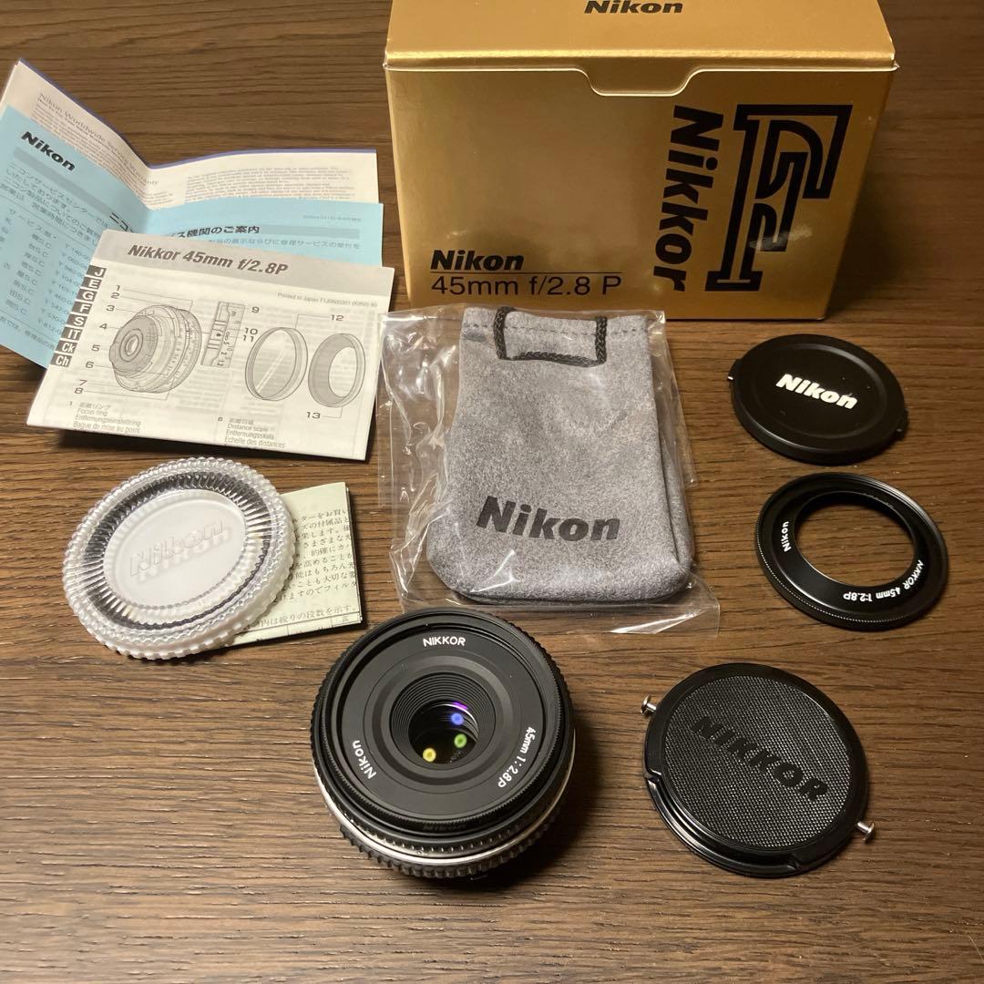【美品】Nikon 45mm f/2.8 P