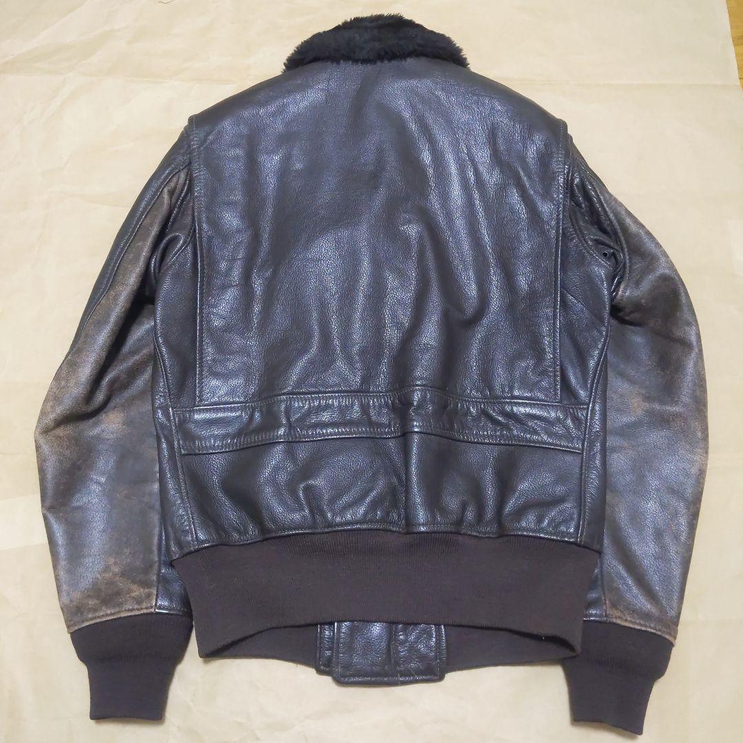 アメリカ海軍フライトジャケット G−1 ブリルブロス 36 実物放出良品