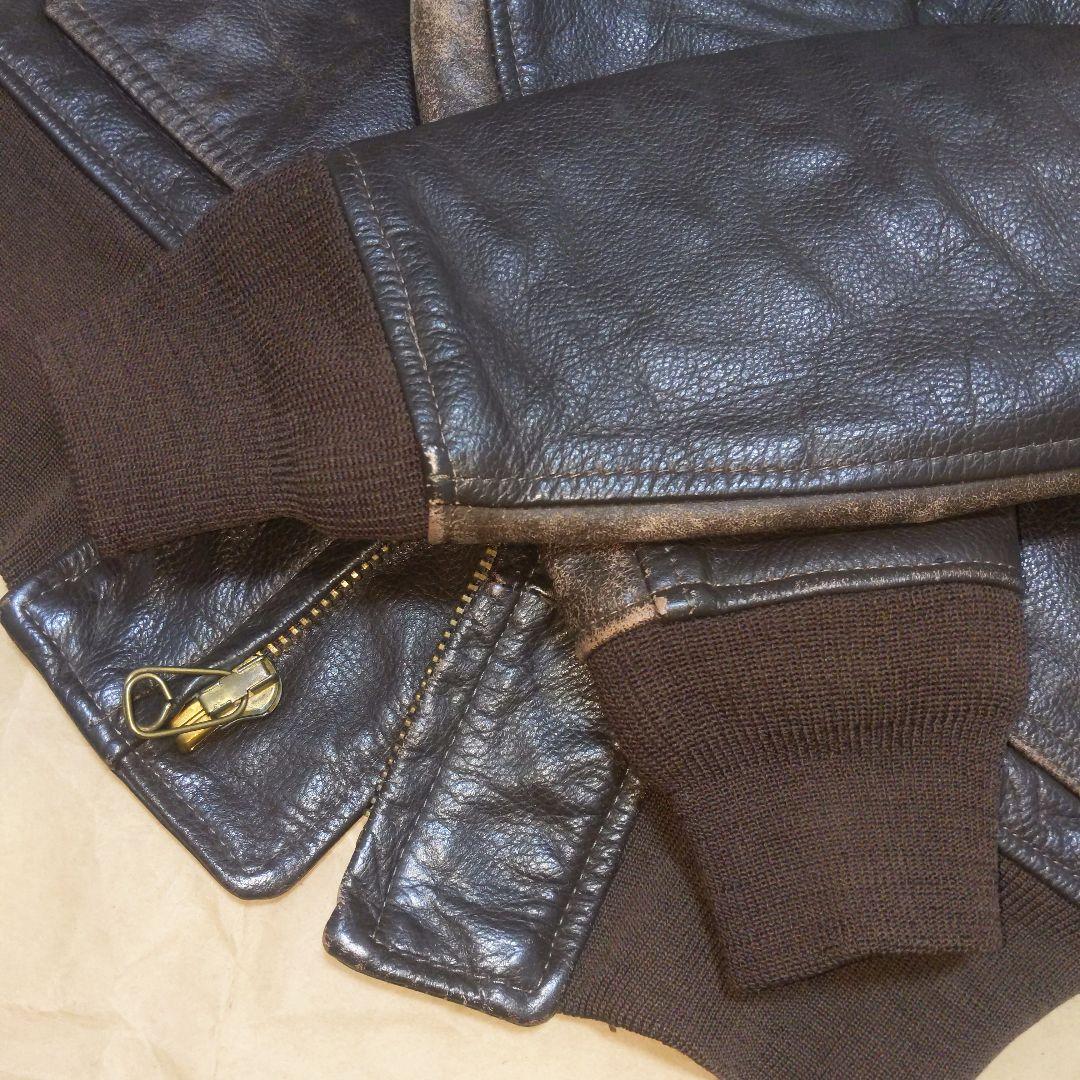 アメリカ海軍フライトジャケット G−1 ブリルブロス 36 実物放出良品