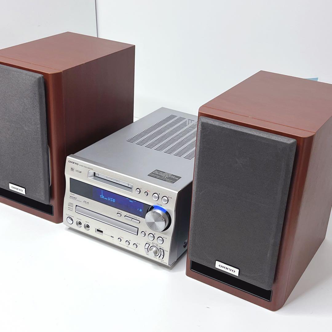 【極美品】 ONKYO FR-N7FX & D-N7FX コンポ スピーカー