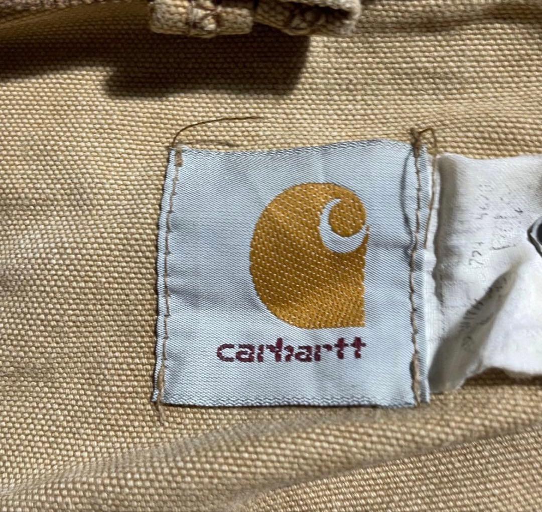 襤褸 80s 星タグ USA製 ブラウン カーハート デトロイトジャケット M