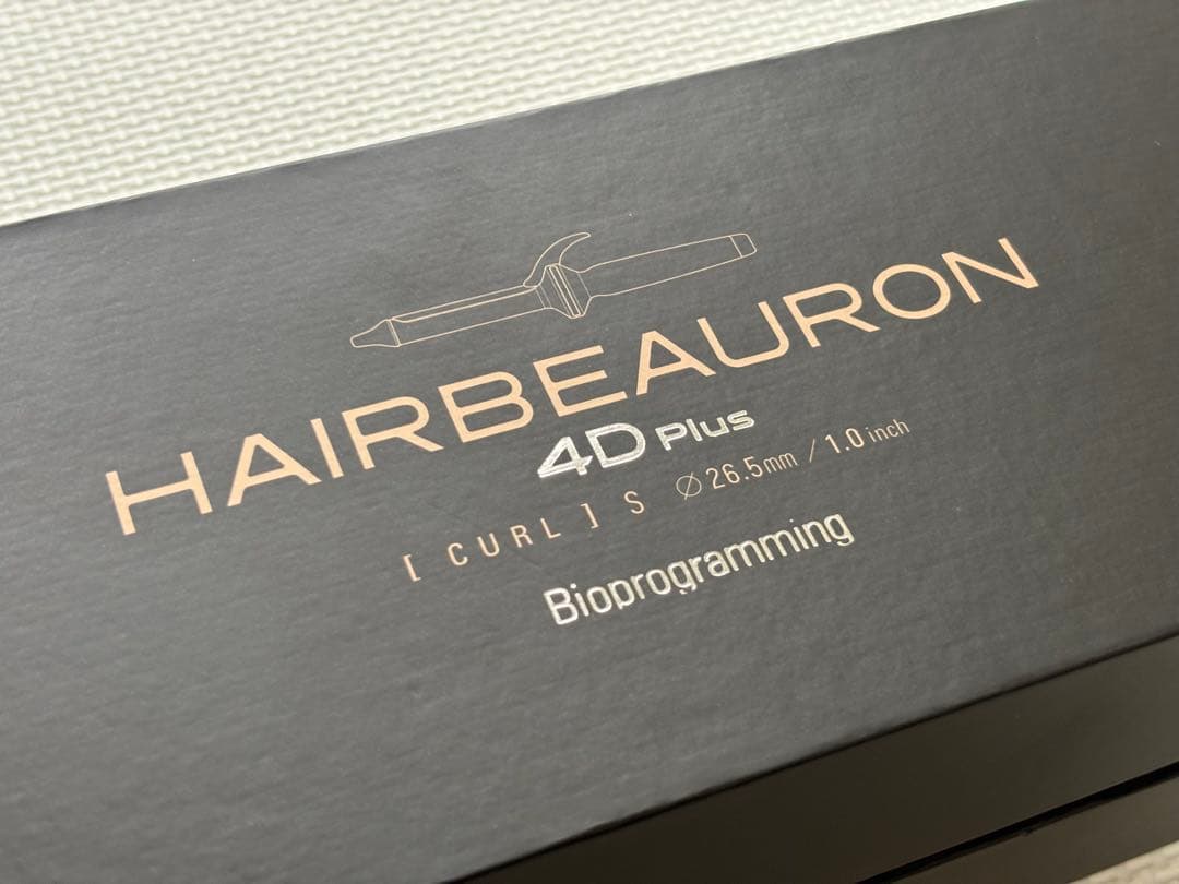【新品・未使用】ヘアビューロン 4D Plus カール 26.5mm（S）