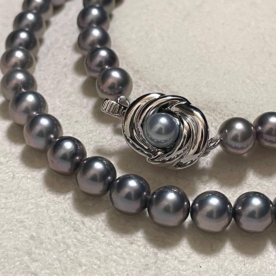 ミリ 【TASAKI✨保証書】 あこや真珠 ネックレス 6.5-7.0