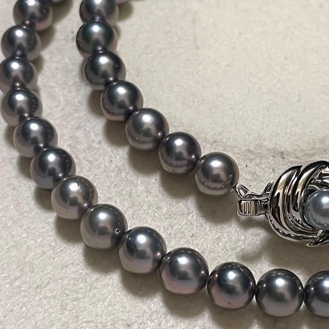 ミリ 【TASAKI✨保証書】 あこや真珠 ネックレス 6.5-7.0