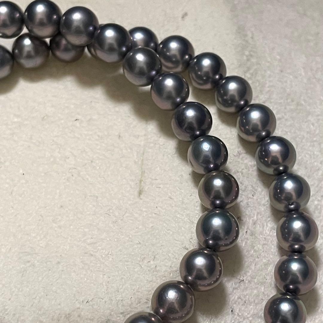 ミリ 【TASAKI✨保証書】 あこや真珠 ネックレス 6.5-7.0