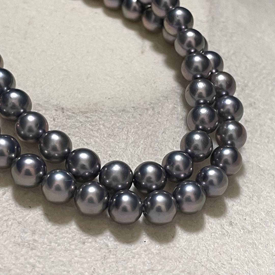 ミリ 【TASAKI✨保証書】 あこや真珠 ネックレス 6.5-7.0